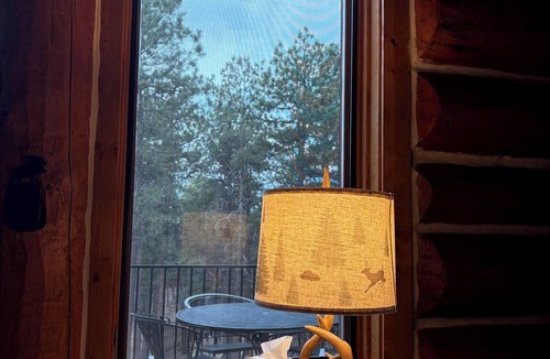 Colorado Springs House | Spacious 4-bedroom log cabin in beautiful Colorado Springs with fitness room