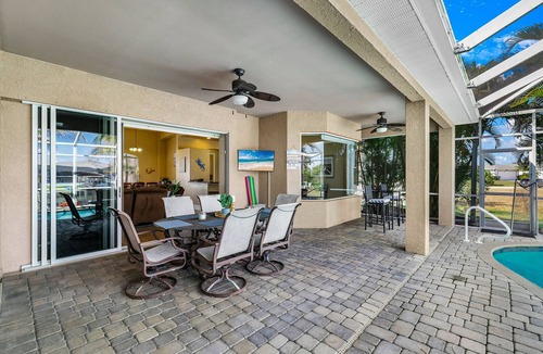 Burnt Store House | Spacious 4-bedroom, 2 Bathroom Gulf Access Pool Home.
