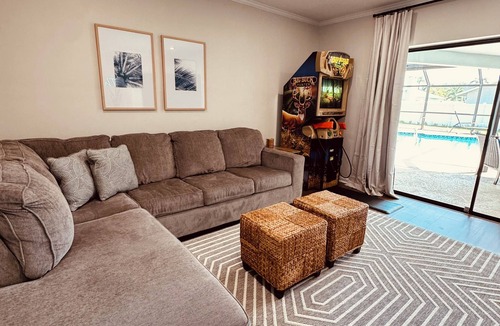 Biggar House | Spacious 4-bedroom house with heated pool great for large groups.