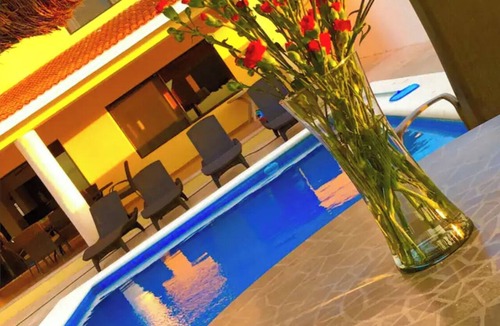 Merida House | Spacious 4-bedroom house in delightful Progreso with WiFi AC …the best views in