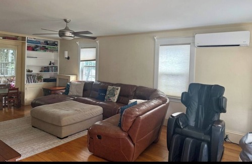 Augusta House | Spacious 4-bedroom house in heart of Augusta with AC and wood stove!