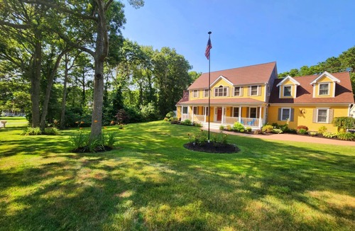 Sagamore Beach House | Spacious 4-bedroom house with huge pool, deck, near beaches and Cape Cod Canal