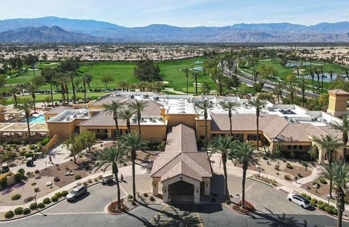 Desert Palms House | Spacious 4-bedroom house with AC, country club amenities, quiet, gated community