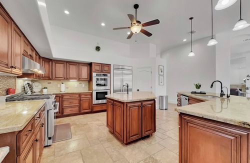 Circle G at Riggs Ranch House | Spacious 4BR Chandler Retreat w Pool, Spa, Game Room, 3 King Suites