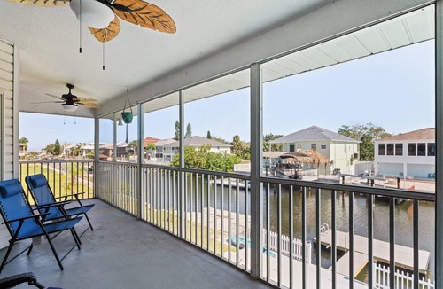 Hudson House | Spacious 5-bed, 3 bath waterfront pool home on canal leading to Gulf of America!