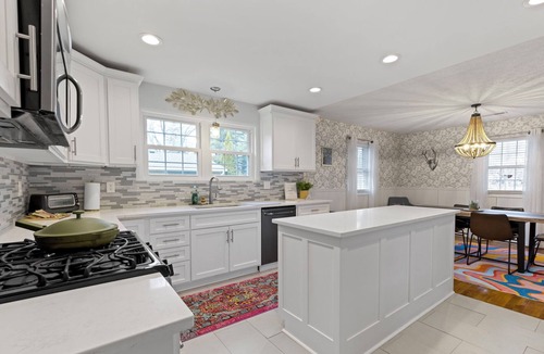 Indianapolis House | Spacious 5-bedroom house w/1.5 Kitchens & Beautiful Yard near Broad Ripple