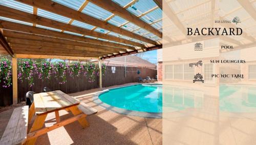 Grand Prairie House | Spacious 5BR 2,5BA Holiday Home with Poo