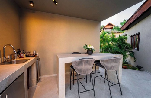 Jolly Harbour House | Spacious 6 bedroom hillside villa w/infinity pool, gym, and stunning views.