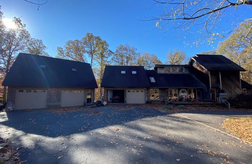 Jenkins House | Spacious 6-bedroom house on 25 acres in the Ozarks w/hot tub and private trail!