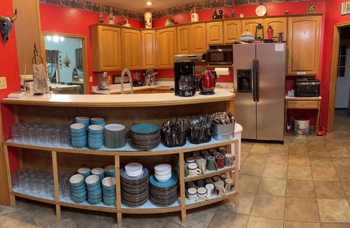 Macon Cabin | Spacious 7000 square foot 12-bedroom 10-Bath lodge in Picturesque Macon Missouri