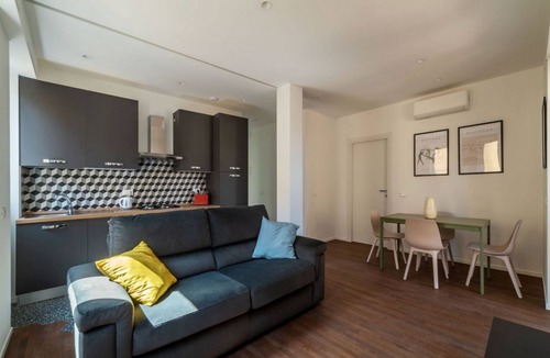 Universita Apartment | Spacious and bright 61 square meters apartment, perfect for two people, located on the fifth and top floor of a building with an elevator (NOT accessible to disabled guests).The property is located very close to Rome Tiburtina Station (400 meters), makin