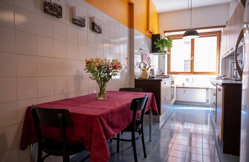 Gianicolense Apartment | Spacious and bright apartment in the strategic point between Trastevere and Testaccio.Situated in the building on the first floor with lift and the doorman.The house has a very comfortable subdivision of the spaces offering the bedrooms their privacy.Ent