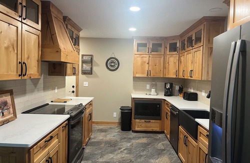 Harrison County House | Spacious and cozy 4-bedroom house in rural Iowa with inground backyard pool.