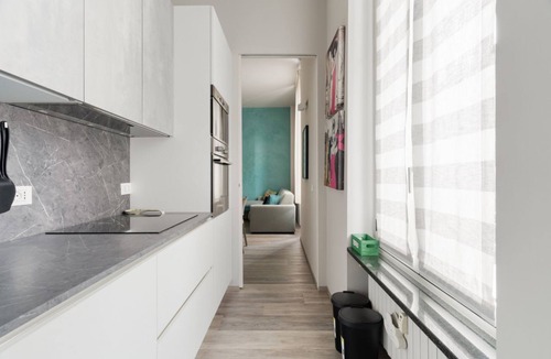 Zona Farini Apartment | Spacious and elegant 74m2 apartment, ideal for 4 people, located on the first floor of a building with lift.The accommodation is located in Viale Stelvio, a key and well-connected area that connects the residential and commercial area of ​Viale Zara