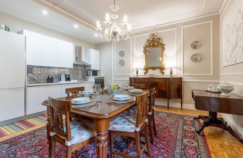 Montecatini Terme Apartment | Spacious and elegant 150 sq m apartment, perfect for six people, located on the first floor of a period building with an elevator (NOT accessible to disabled guests).The property is located in the heart of Montecatini Terme's historic center (pedestrian