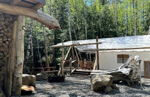 Forks Other | Spacious and Pet Friendly Safari Tent on a Glamping Resort in the Pacific Northwest, WA