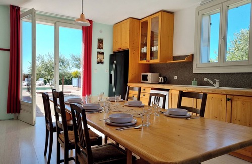 Oupia Villa | Spacious and pleasant villa with a private pool