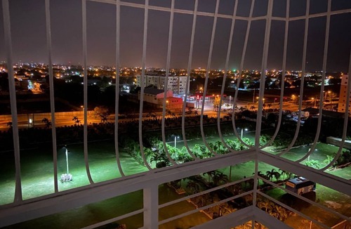 La Romana Apartment | Spacious and relaxing with an amazing town skyline and far island & ocean view.