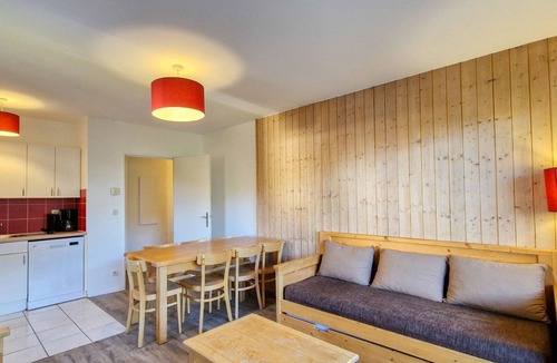 Flaine Apartment | Spacious apartment in the center, balcony, pets allowed
