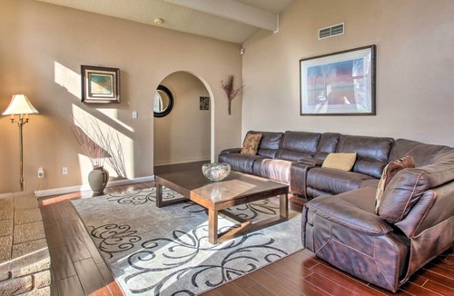 Bakersfield House | Spacious Bakersfield Vacation Rental with Fire Pit