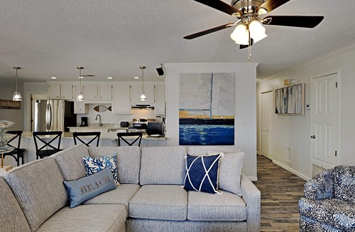 Fort Morgan House | Spacious Beach Home, Easy Walk to the Sand, Private Gas Grill and Balcony!
