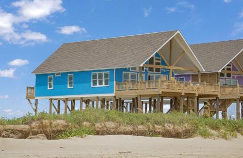 Port Bolivar House | Spacious Beachfront 5BR with Gorgeous Ocean views - Blue Footed