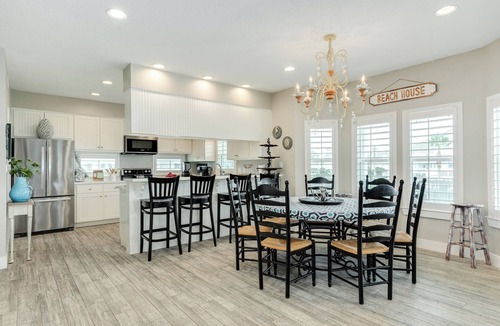 Pirates Beach West House | Spacious Beachside Home w/Long Gulf View, Covered Deck & Huge Primary Suite