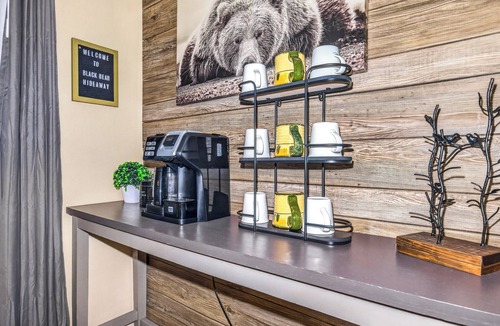 St Germain Condo | Spacious Black Bear lakefront condo with private dock!