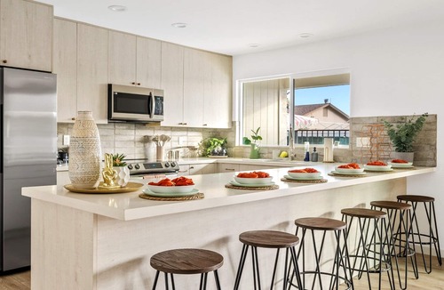 La Paz At Desert Springs House | Spacious Boho Paradise + Heated Pool & Hot Tub + Family Friendly + Pool & Arcade