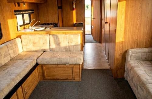 Babbitt Boat Rental | Spacious Cabin-Style Houseboat with Water Slide and Upper Deck Views Near Birch Lake, Babbitt, MN
