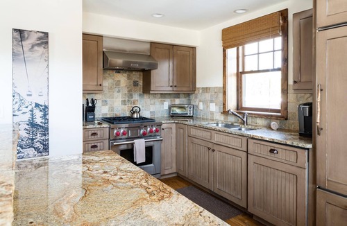 Powder Ridge House | Spacious Cabin with Mountain Views and Hot Tub!