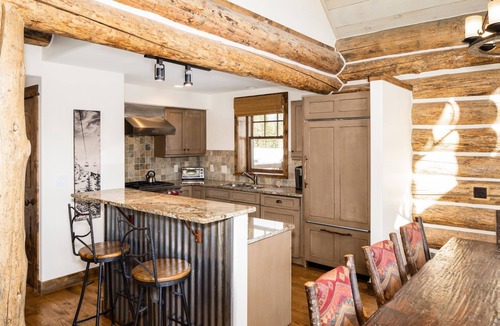 Powder Ridge House | Spacious Cabin with Mountain Views and Hot Tub!