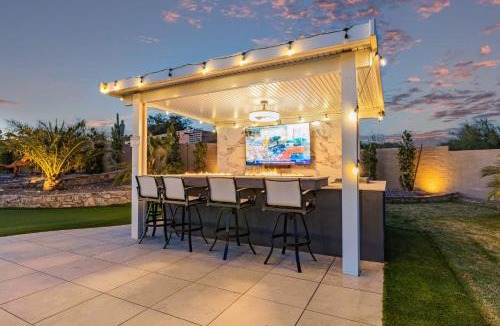 Paradise Highlands Estates House | Spacious Camelback View Home with Pool & Firepit