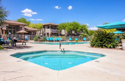 Rancho Vistoso Condo | Spacious condo with pools, hot tub, patio & lovely views - dog-friendly
