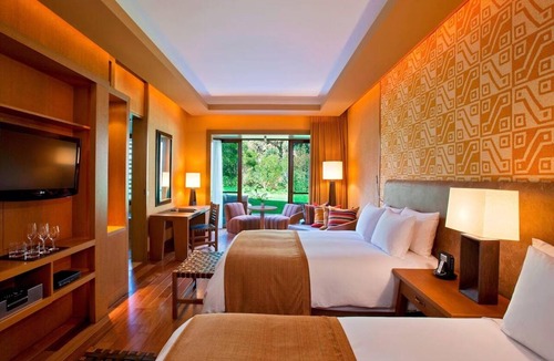 Maras Hotel | Spacious Deluxe 2 Queen Room w/Balcony | Free Parking | Onsite Pools & Spa