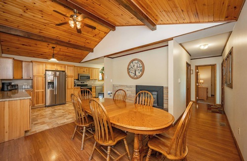 Swanton House | Spacious Dog Friendly Escape w/Hot Tub & Lake Access