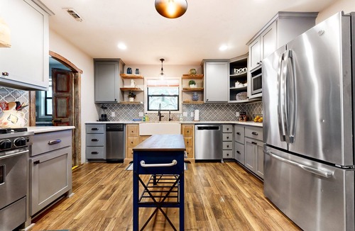 Wimberley House | Spacious dog-friendly home settled on a serene property with wrap-around porch