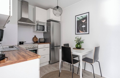 Tampere Apartment | Spacious Downtown Apt with Balcony that Hosts 10