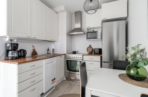 Tampere Apartment | Spacious Downtown Apt with Balcony that Hosts 10