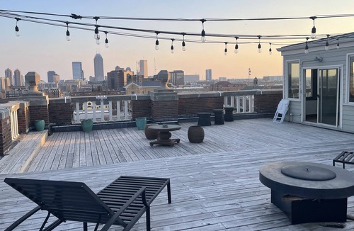 Downtown Indianapolis Apartment | Spacious Downtown Penthouse with Rooftop Terrace