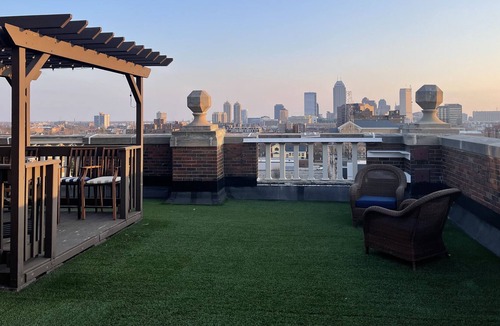 Downtown Indianapolis Apartment | Spacious Downtown Penthouse with Rooftop Terrace