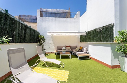 Historical Center Apartment | Spacious Duplex with Private Terrace. Francos Terrace VI