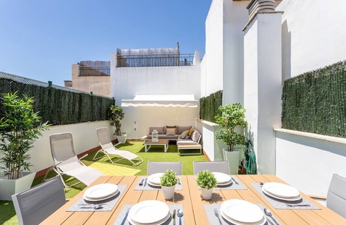 Historical Center Apartment | Spacious Duplex with Private Terrace. Francos Terrace VI