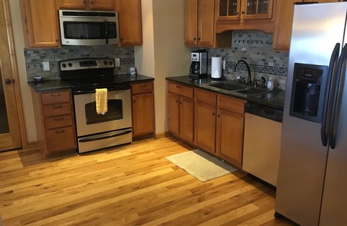 Estes Park Condo | Spacious Estes Park 2 Bedroom Loft with AC. On the River, location is unmatched.