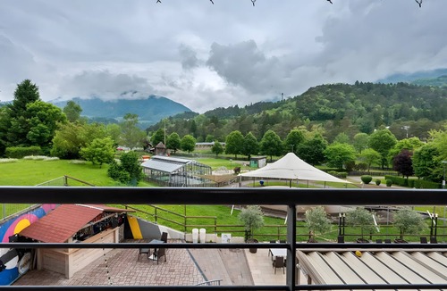 Ponte Arche Apartment | Spacious family loft near Comano Thermal Baths, ideal for 4–6 guests with balcony and garage