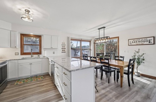 Lake Delton House | Spacious Four-Bedroom Home Overlooking Scenic Lake Delton. Dog-Friendly!