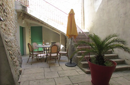 Saint-Victor-de-Malcap House | Spacious stone village house for family, billard gard sud ardeche