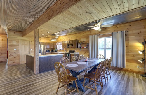 Grubville Cottage | Spacious Franklin County Retreat on 80 Acres!