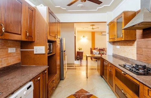 Sector 15 House | Spacious Fully Furnished Serviced Bungalow In Gurgaon With a Lawn