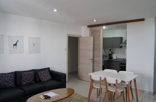 East Legon Apartment | Spacious Fully Serviced 3-bedroom Apartment at Gallery